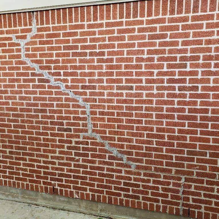 Entrance brickwork