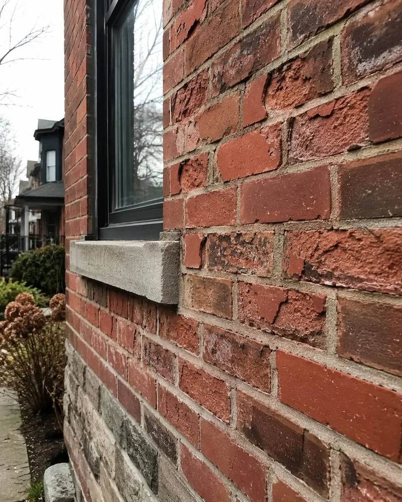 Brick restoration job