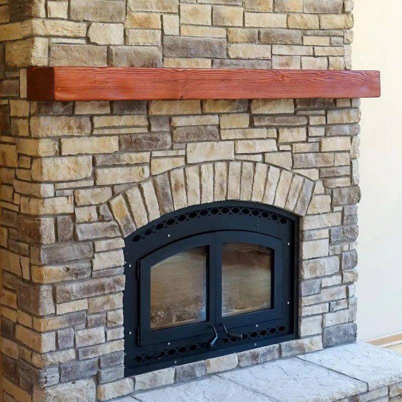 Custom fireplace