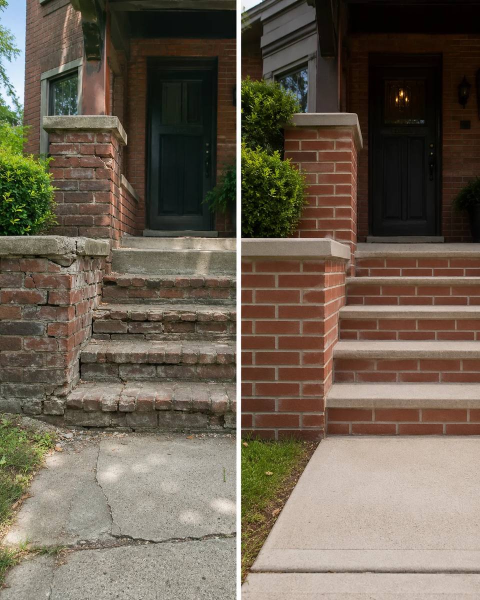Brick restoration project in Dublin — photo 15