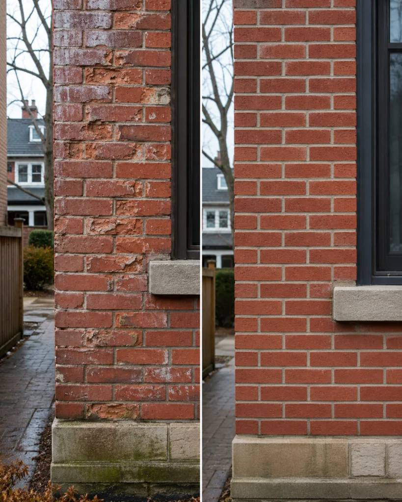 Brick restoration project in Dublin — photo 29